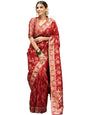 Sugathari Womens Banarasi Saree Pure Kanjivaram Silk Soft new ladies 2024 Design Wear Pattu Sarees Latest Cotton Party Sari col