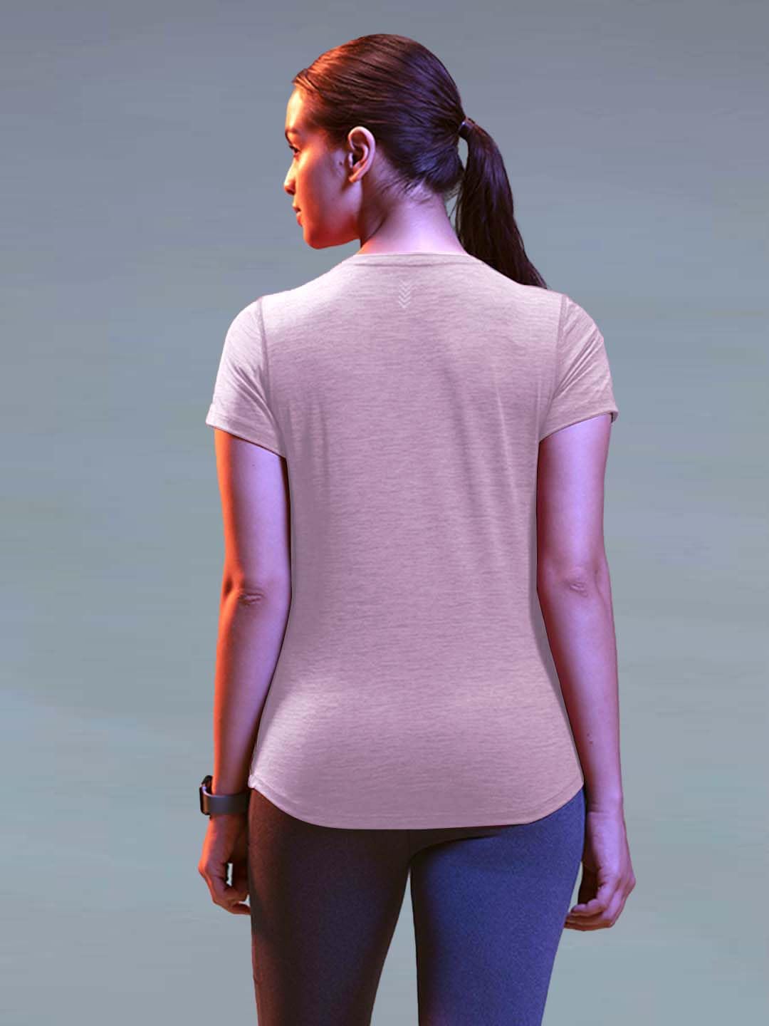 Lyra WomenS Rapid Dry Short Sleeve Breathable And Flexible Fit Active Top