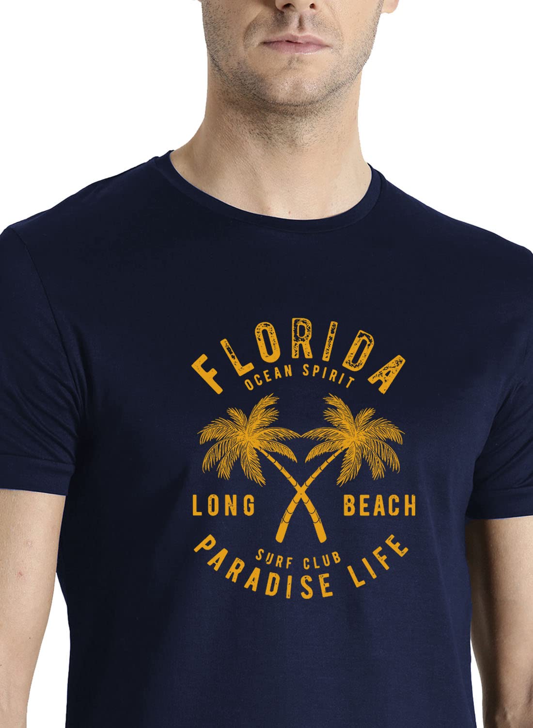 ADRO Florida Paradise Life Mens Printed T-Shirt