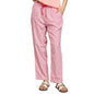 NYKD (NYS141 Striped Pure Cotton Pyjama Sleepwear Pants for Women | Relaxed Fit with Non-Slip Elasticated Waistband, Adjustable