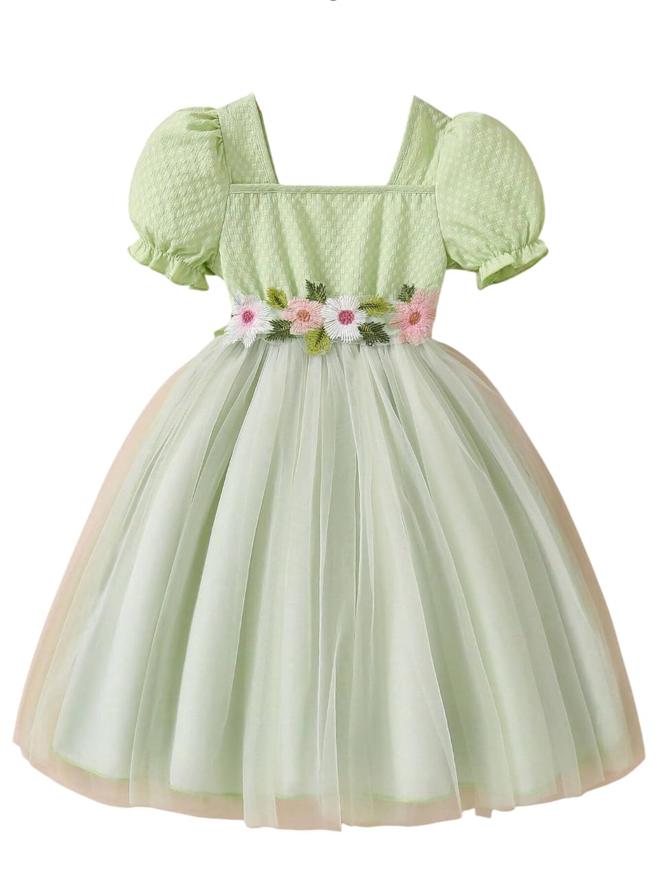 TAGAS Girls Princess Dress || Puff Sleeve Dress || Girls Dress || Party Dress for Girls ||Fency Dress|| Princess Dress for Girl