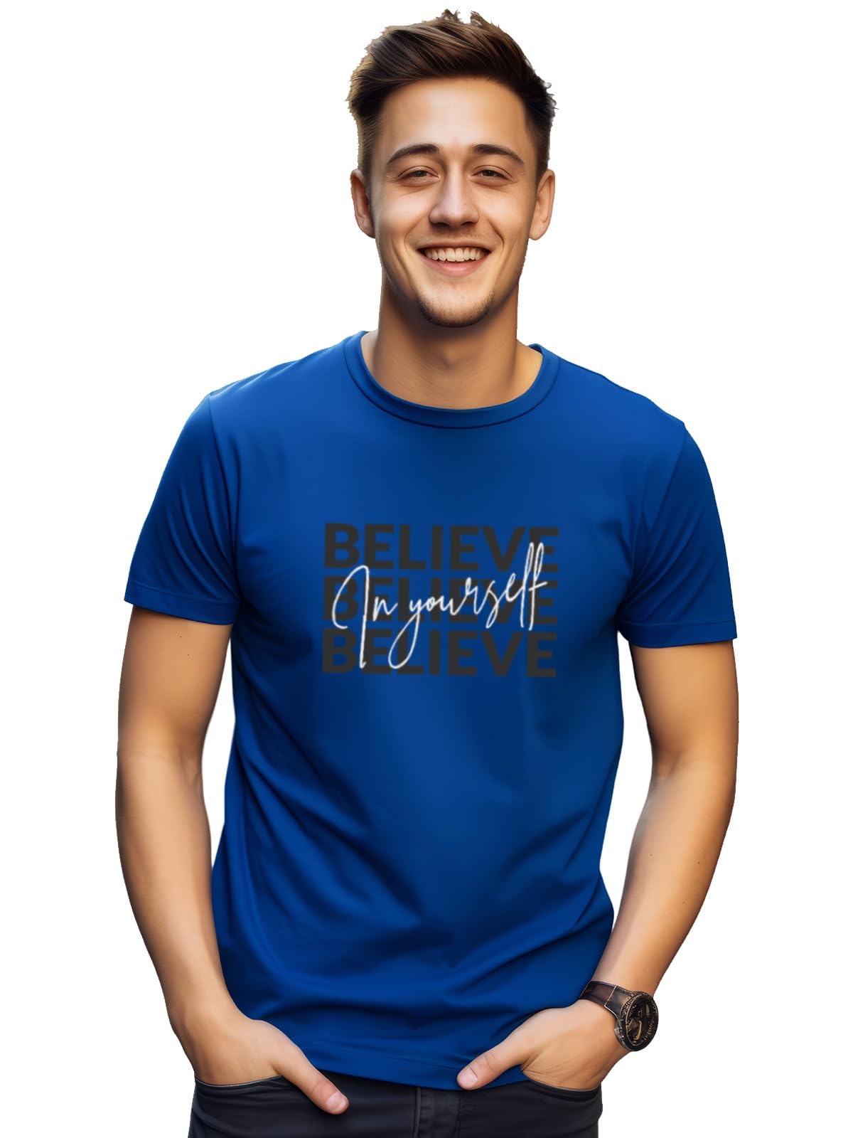 ADRO Tshirt for Men | Printed T Shirt for Men | 100% Cotton T-Shirt |Printed T Shirt | T-Shirts | RN24-INV