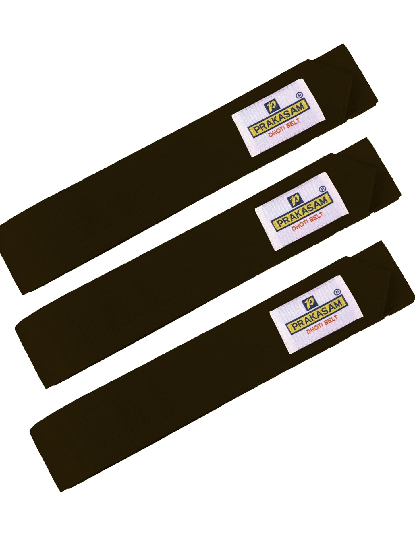 PRAKASAM COTTON Mens Cotton Dhoti Belt | Durable Canvas Cotton Waist Belt for Traditional Dhoti | Adjustable & Comfortable Dhoti