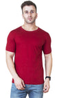 Veirdo Mens Cotton Short Sleeve Solid Regular Fit T-Shirt