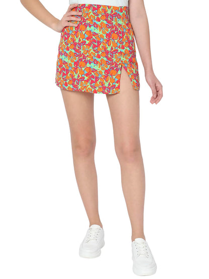 Vero Moda Slim Fit Skirt (10296563_Orange Peel_M)