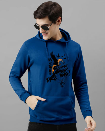 ADRO Anime Hoodies for Men, 320 GSM Soft Cotton Hoodie, Long Lasting Anime Printed Hoodie for Winter | Mens Hoodies | Sweatshirt