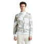 Pepe Jeans White Abstract Print Full Sleeve Sweatshirt