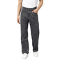 KOTTY Mens Cotton Lycra Blend Relaxed Fit Mid Rise Jeans Jet Black