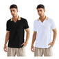 TOPLOT Polo T Shirt for Men || Men Casual T-Shirt || Polo for Man || Jacquard || Contrast Collar and Cuff || Value Pack (V-Jqrd-