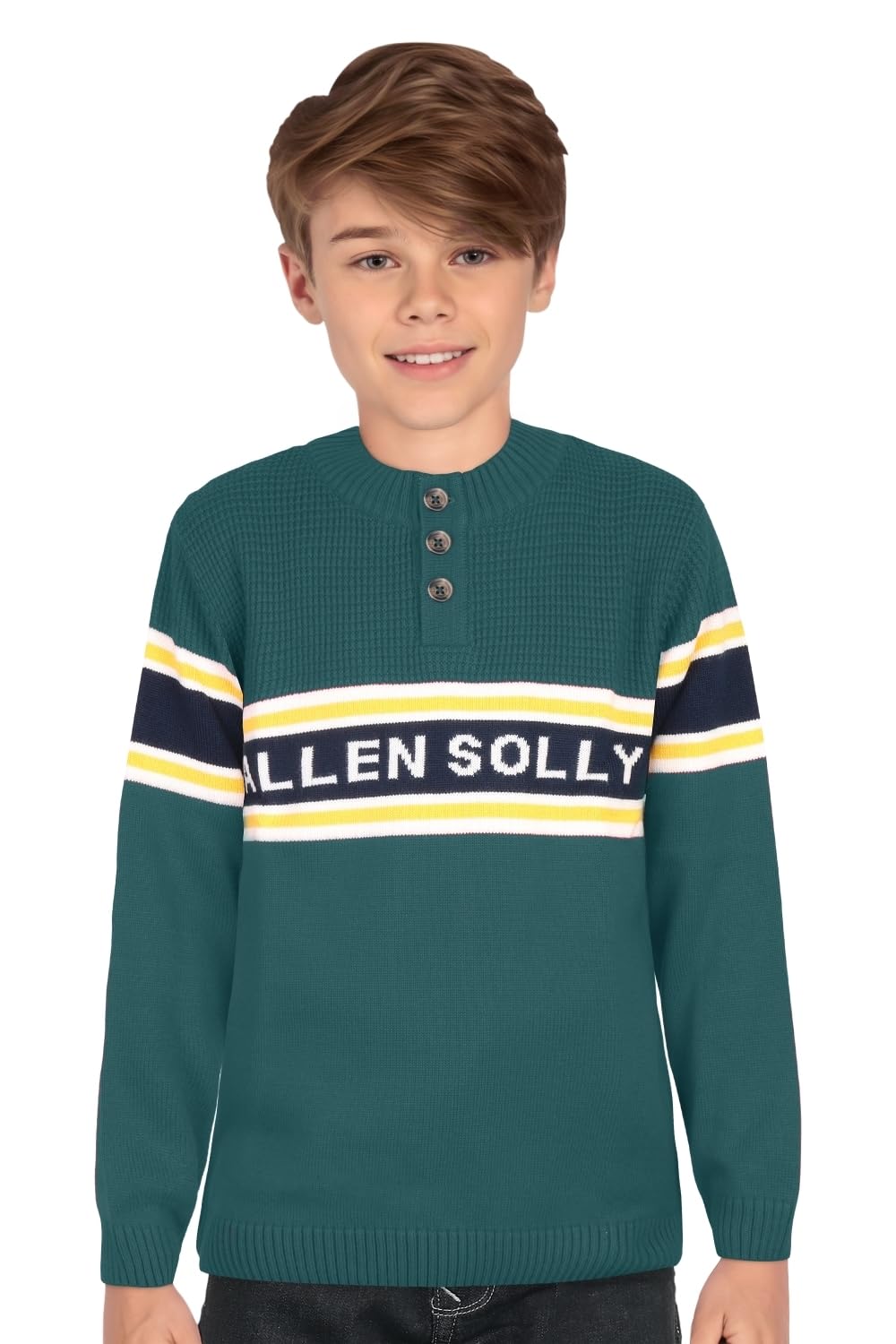 Allen Solly Boys Regular Fit Casual Pullover