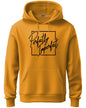 ADRO Mens Cotton Neck Hooded Sweatshirt (H24-FECT-MU_Mustard