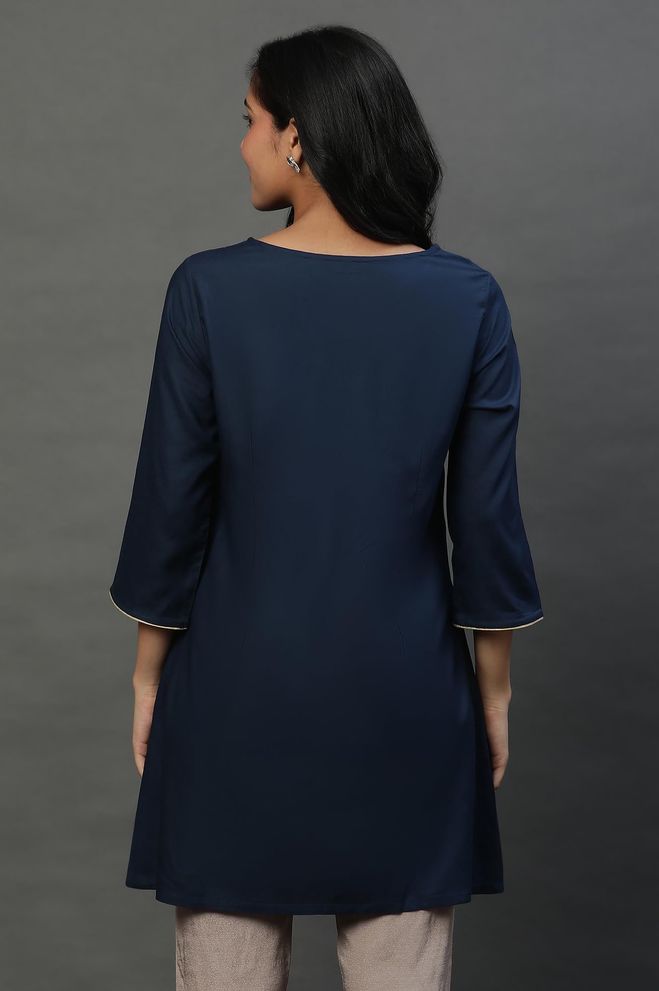 Aurelia Embroidered Short Kurti for Women