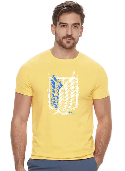 ADRO Mens Attack on Titan Cotton T-Shirt (L)