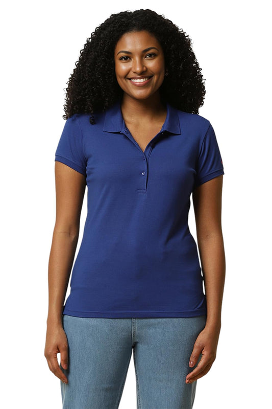 Allen Solly Women Regular Fit Solid Casual Short Sleeve T-Shirt