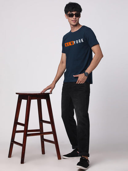 ADRO Tshirt for Men | Printed T Shirt for Men | 100% Cotton T-Shirt |Printed T Shirt | T-Shirts | RN24-NKY