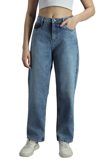 High Star WomenS Classic Jeans (Hswjnw23R5_Ds7_Blue_N