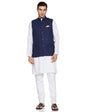 BE ACTIVE Mens Solid Linen Blend Kurta Pyjama 3 Piece Set || Men Kurta Pajama With Modi Jacket || Kurta Pajama Nehru Jacket For