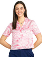 Modeve Women Pink Shirt Style Top For Summer