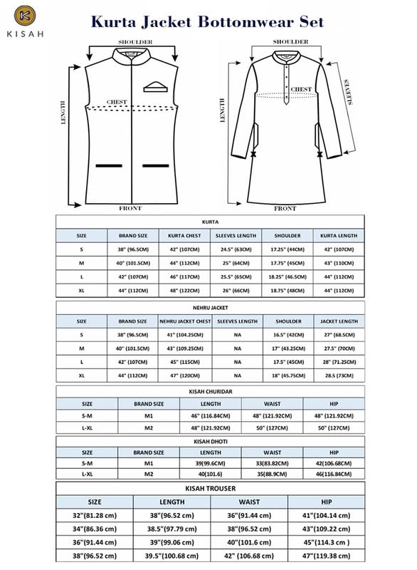 Kisah Men Printed Kurta Jacket Set, Full Sleaves, Knee Length, Straight, Regular Fit, Mandarin Collar Ethnic Wear