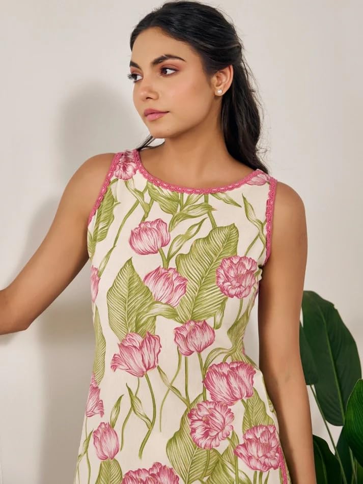 Leriya Fashion Kurta Set For Women  Printed Anarkali Kurta With Pants
