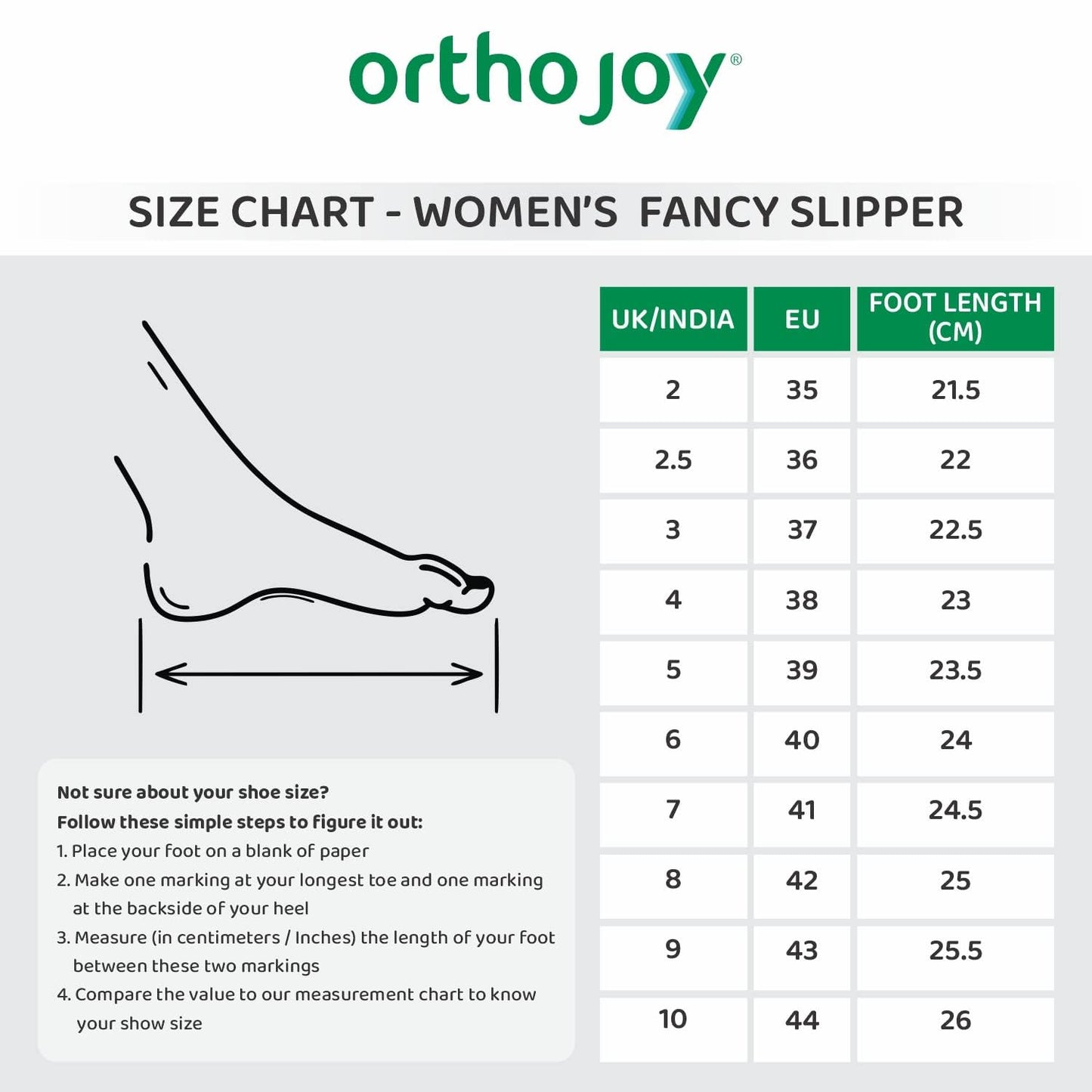 Ortho Joy Extra-Soft WomenS Doctor Ortho Slippers/Flip-Flops For Women