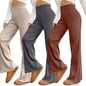 Tee Projekt Regular Fit Trouser for Women & Girls l Casual Summer Trouser l Cotton Blend Loose Fit Trousers (Pack of 3)