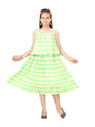 Aarika Girls Green Color Georgette Middi (MD-22507-GREEN-38)