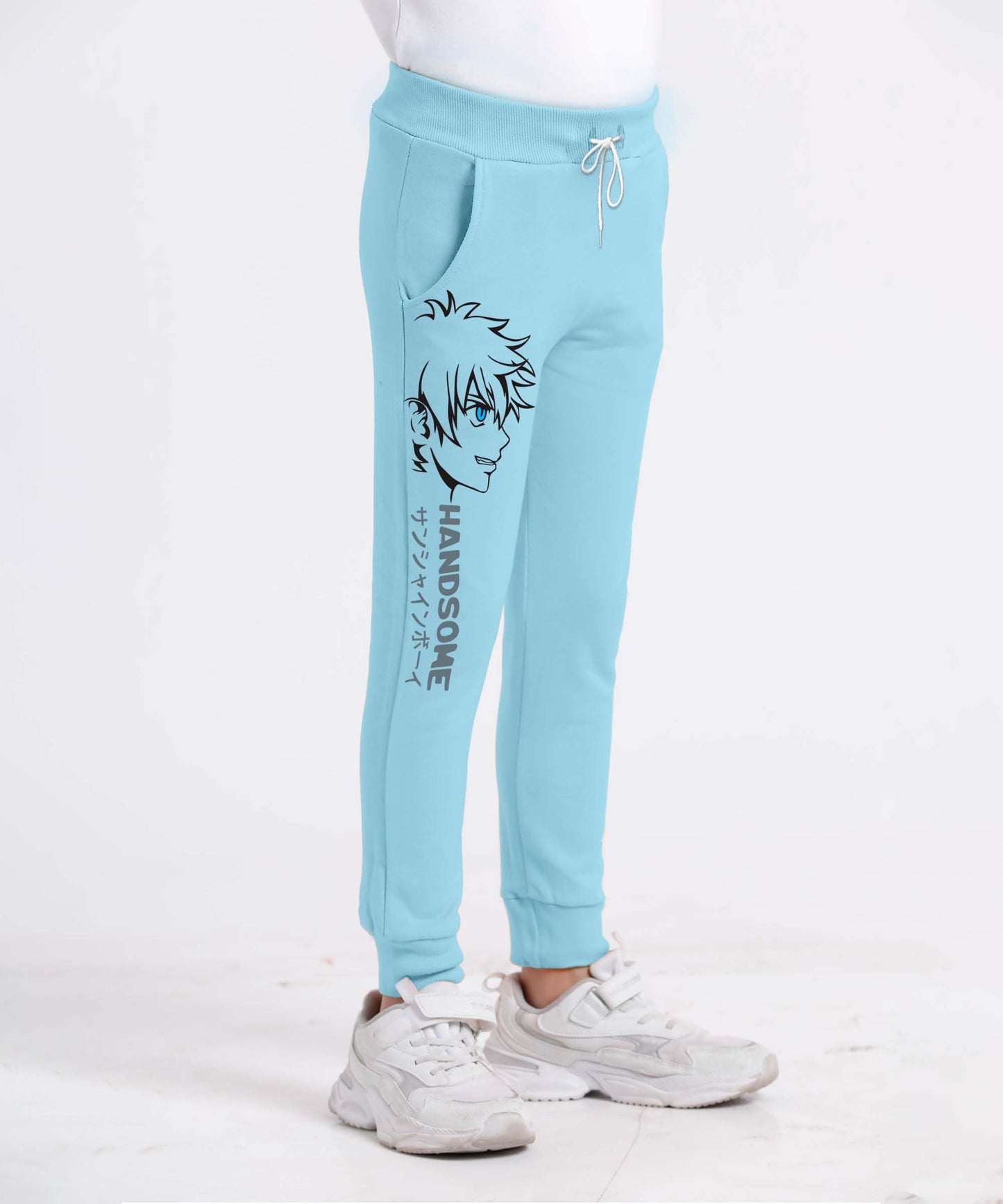 Kyda Kids Boys Cottonblend Printed Track Pants (Pack Of 1)