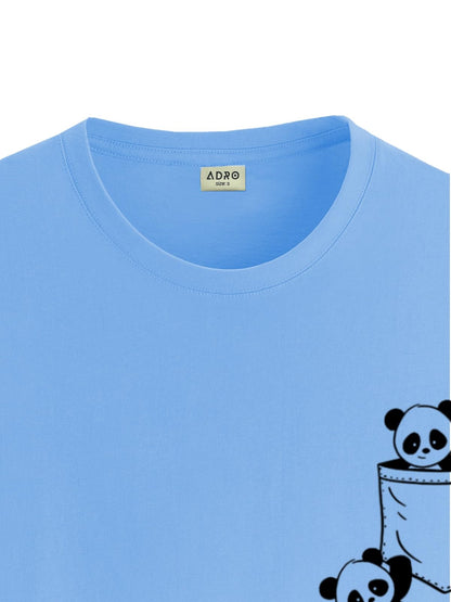 ADRO Tshirt for Men | Printed T Shirt for Men | 100% Cotton T-Shirt |Printed T Shirt | T-Shirts | RN24-POC