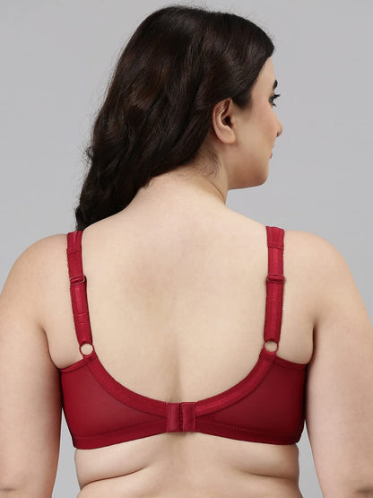 Enamor FB12 Full Support Smooth Super Lift Bra - Non-Padded, Wirefree & Full Coverage