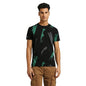 Pepe Jeans MenS Letter Print Slim Fit T-Shirt (Pm509521_Black