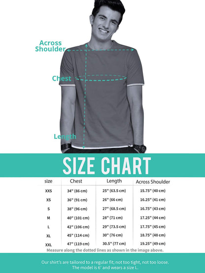 The Souled Store |Courage Same Shit Round Neck Mens and Boys T-Shirt |Half Sleeve Graphic Printed | 100% Cotton Black Color T-Sh
