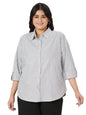 Style Quotient Women Black White Polycotton Formal Shirt