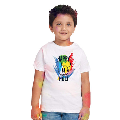 Bon Organik Happy Holi Disney Tshirts Family