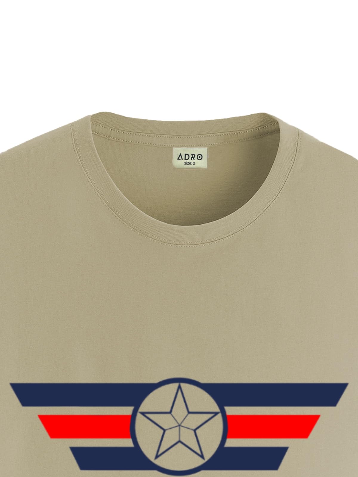 ADRO Tshirt for Men | Printed T Shirt for Men | 100% Cotton T-Shirt |Printed T Shirt | T-Shirts | RN24-CAP-BE