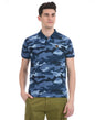Pepe Jeans MenS Camouflage Regular Polo Shirt (Pm541725_Dark Denim S)