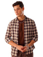 The Indian Garage Co Mens Slim Fit Shirt (1223-SHBCYD-08-01_Cream