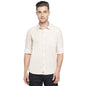 Pepe Jeans MenS Solid Slim Fit Casual Shirt (Pm306588_Beige Xl)