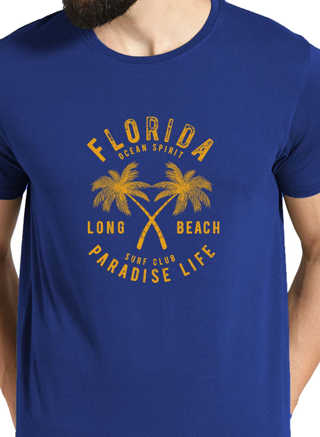 ADRO Florida Paradise Life Mens Printed T-Shirt