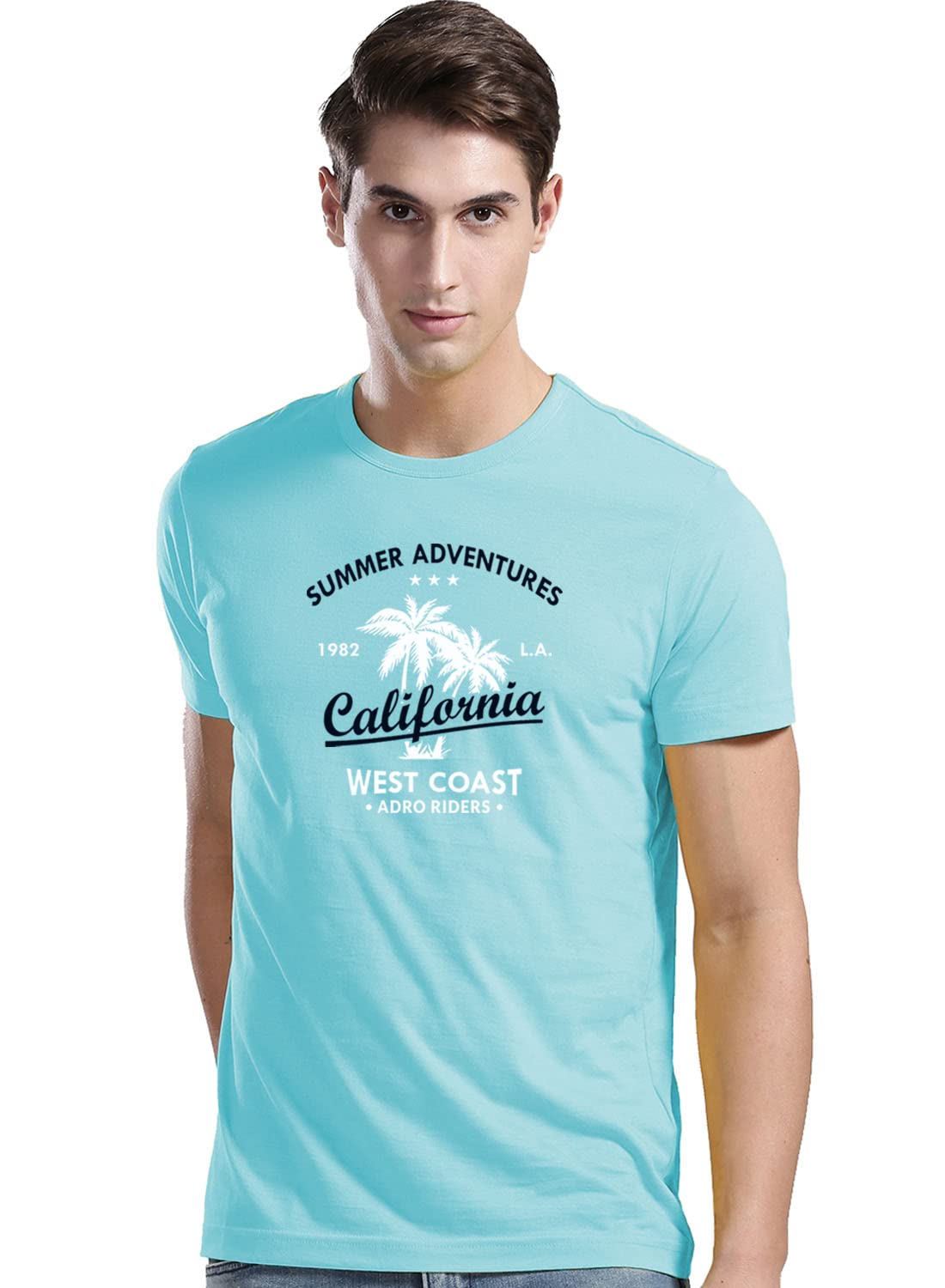 ADRO Summer Adventures California Mens Printed T-Shirt (S)