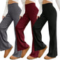 Tee Projekt Regular Fit Trouser for Women & Girls l Casual Summer Trouser l Cotton Blend Loose Fit Trousers (Pack of 3)