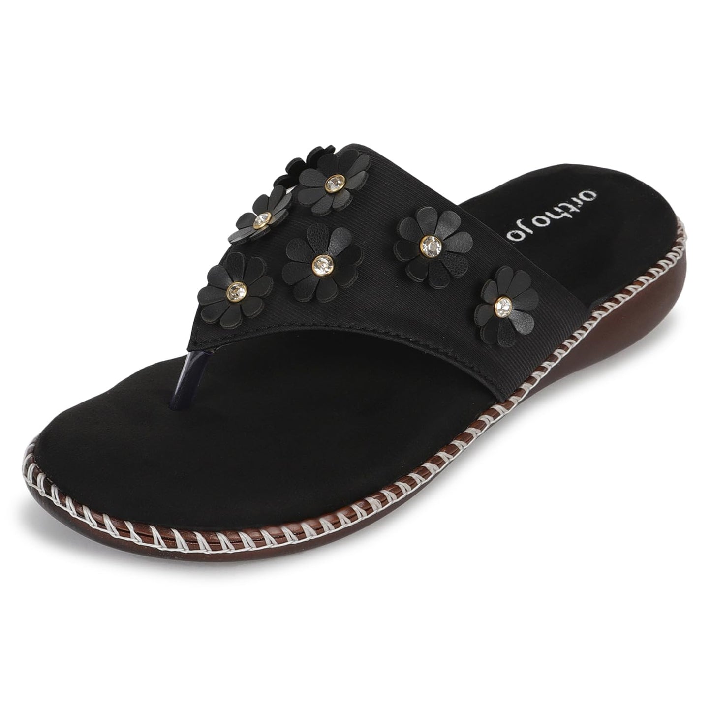 Ortho Joy Doctor Fancy Footwear For Women || Orthopedic WomenS Fancy Slipper/Sandal For Women