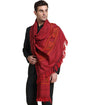 Weavers Villa Mens Acro Wool Blended Shawl - Handloom Woven Kullu Pattern - Stoles for Men - Gents Shawls - Soft & Warm Wrap -