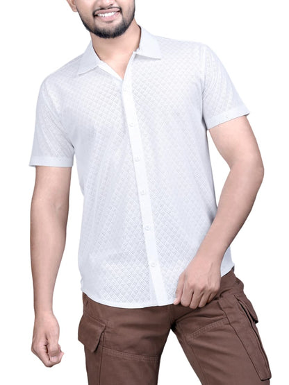 Noble Monk MenS Regular Fit Polo Shirt | 3/4 Sleeve | Casual Shirt For Men