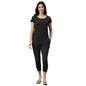 Enamor EC16 Home Tee and Capri Set for Women with All Over Print