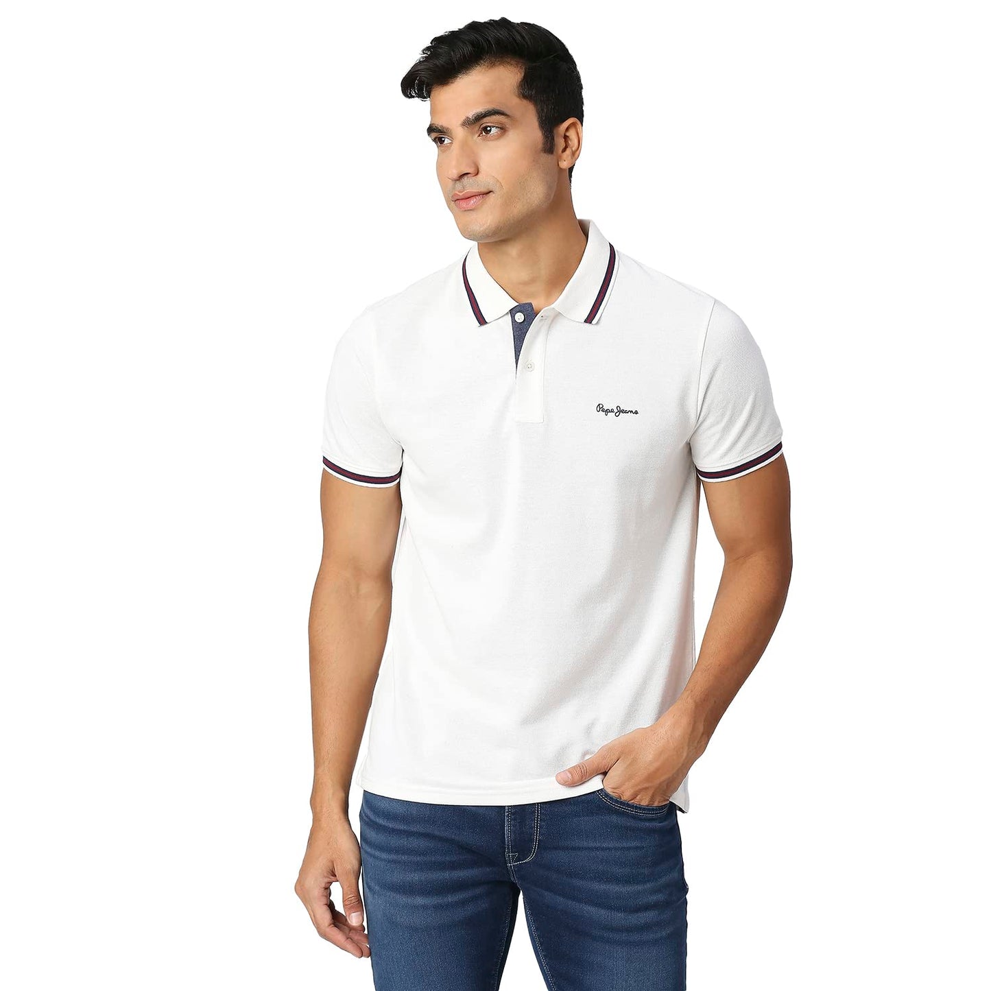 Pepe Jeans MenS Regular Fit T-Shirt (Pm542037816Xxl_Natural
