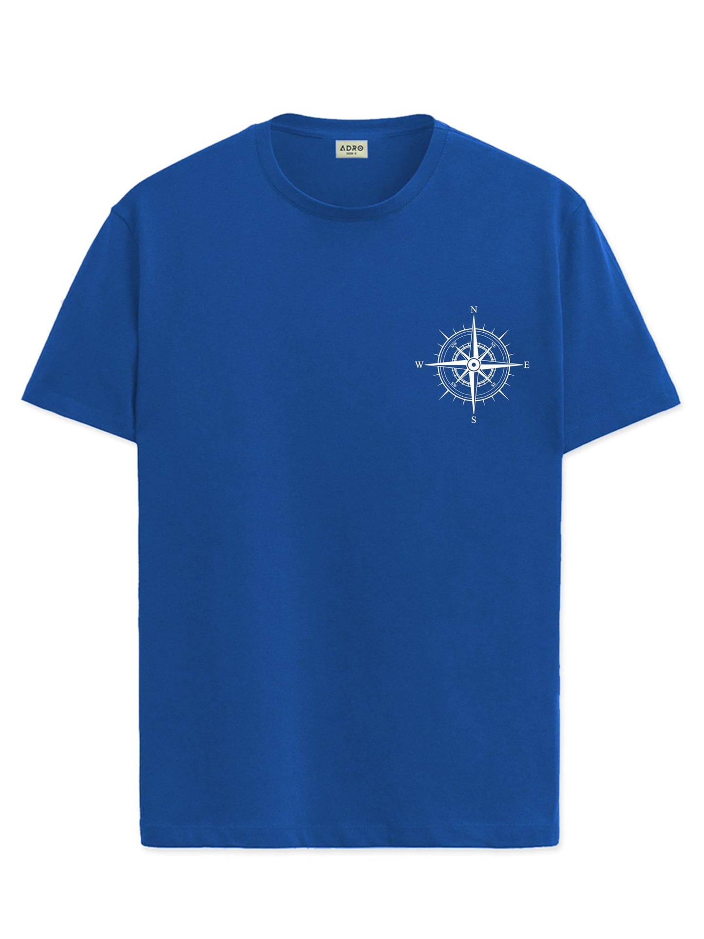 ADRO Tshirt for Men | Printed T Shirt for Men | 100% Cotton Tshirt | Graphic Printed T-Shirt | Chest Printed Tshirt | Unisex Tsh