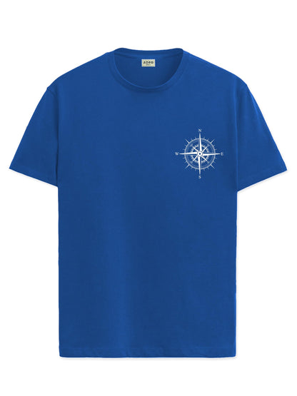 ADRO Tshirt for Men | Printed T Shirt for Men | 100% Cotton Tshirt | Graphic Printed T-Shirt | Chest Printed Tshirt | Unisex Tsh