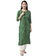 Aarika Women'S Cotton Regular Tunic Shirt (Kurti-W-Sm-7060_Green