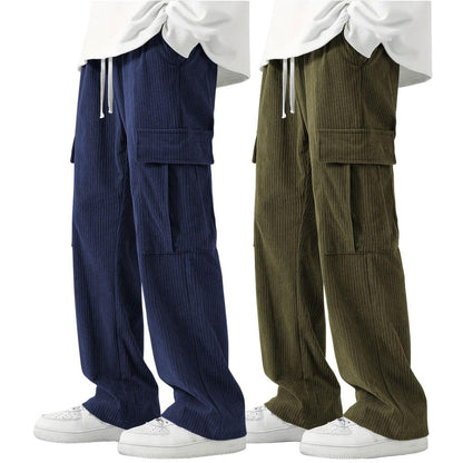Greciilooks Cargo Joggers For Men  Cotton Loose Fit Utility Pants With 6 Pockets | Durable Outdoor & Hiking Trousers (Available